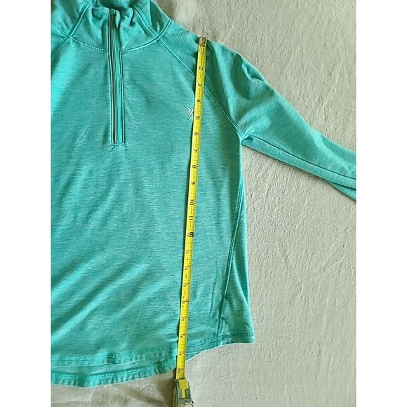 Old Navy Active Large Girls Long Sleeve Top Aqua - Picture 12 of 12